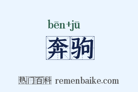 奔驹是什么意思的图片